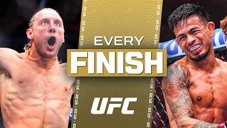 Every Knockout and Submission From UFC 329 | UFC Highlights