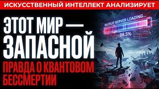 ИИ ДАЛ ОТВЕТ: Смерти НЕТ | Почему мы СТАРЕЕМ если мы БЕССМЕРТНЫ?