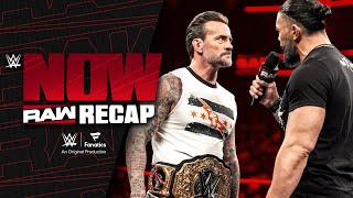 CM Punk vs. Roman Reigns is official for WrestleMania! | Raw Recap: WWE Now