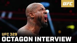 King Green Octagon Interview | UFC 329
