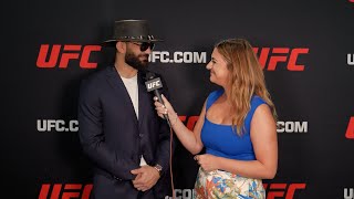 Benoit Saint Denis Backstage Interview | UFC 325