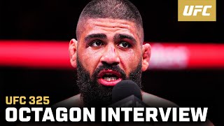 Jacob Malkoun Octagon Interview | UFC 325