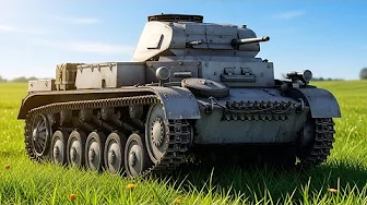 War Thunder [PC] 1 Level Tanks Gameplay #3 (Germany)