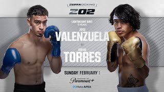 Zuffa Boxing 2: Valenzuela vs Torres | First Prelim