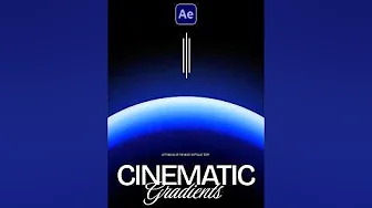 Make the Most Cinematic Gradient Motion Graphics in After Effects