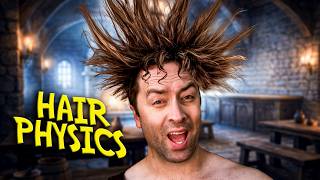 Hair physics in games