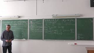 Квантование матричных групп. Занятие 20. Пятов П.Н., Сапонов П.А.