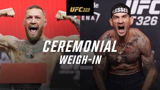 UFC 329: Ceremonial Weigh-In
