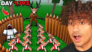 Building The SAFEST BASE in 99 Nights In The Forest..