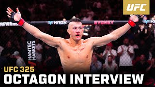 Cam Rowston Octagon Interview | UFC 325