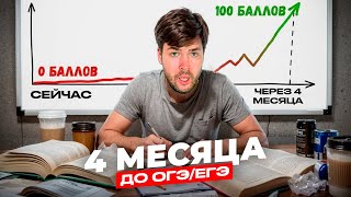 До ОГЭ/ЕГЭ 4 Месяца - ПОШАГОВЫЙ ПЛАН | Влад Перетрухин - Global_EE
