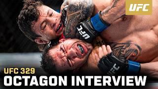Alessandro Costa Octagon Interview | UFC 329