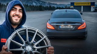 РЕНАТКО КУПИЛ НОВЫЕ ДИСКИ на **CLS 63 AMG** !??💸🔥| ЗАЕЗД С ЗАРЯЖЕННОЙ BMW M5 F90 !
