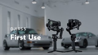 DJI RS 5 | First Use