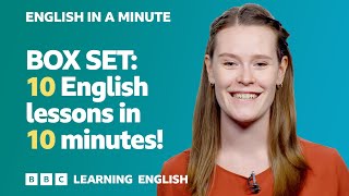 BOX SET: English In A Minute 29 – TEN English lessons in 10 minutes!