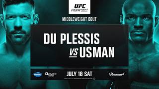 UFC Oklahoma City: Du Plessis vs Usman - July 18th | Fight Promo