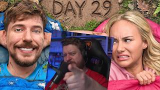 Переживи 30 Дней В Дикой Природе Со Своим Бывшим Партнёром, Выиграй $250,000 | РЕАКЦИЯ НА MrBeast