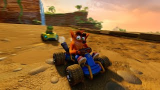 CRASH TEAM RACING [PS4] Gameplay (Race Track: Crash Cove)