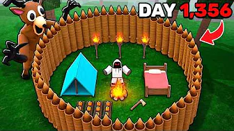 I Built the SAFEST AFK Base in 99 Nights in the Forest!