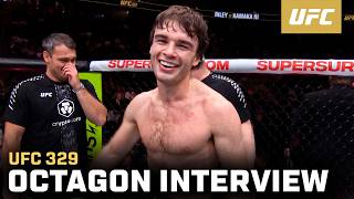 Luke Riley Octagon Interview | UFC 329