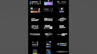 100 FREE Templates for After Effects & Premiere Pro!