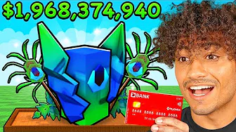 Spending $8,492,863 For The PEACOCK TAIL In Grow A Garden..