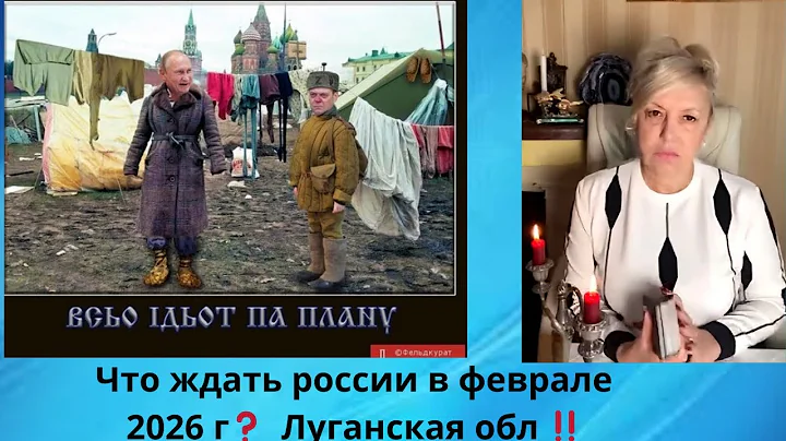 🥶🥸 Что ждать россии в феврале 2026 г⁉️  🆘 ⚠️ Луганская обл‼️