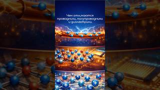 Чем отличаются проводники, полупроводники и диэлектрики?