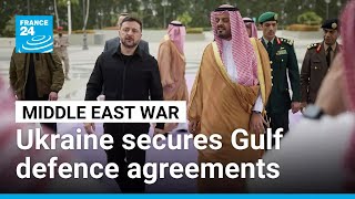 Ukraine signs defence agreements with Gulf Nations eager to fend off Iranian drones • FRANCE 24