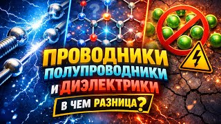 Проводники, полупроводники, диэлектрики - в чем их отличия?