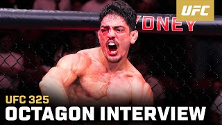 Jonathan Micallef Octagon Interview | UFC 325