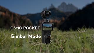 Osmo Pocket | Gimbal Mode