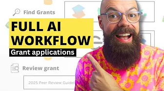 Your Grant Proposals Are About to Get Way Better (AI Workflow)