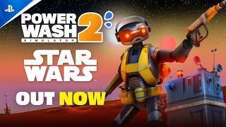 PowerWash Simulator 2: Star Wars Pack - Out Now Trailer | PS5 Games