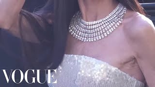 Demi Moore Arrives at Cannes