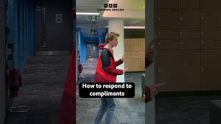 How to respond to compliments 🥰 #shorts