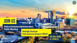 Raleigh-Durham International Airport Community Public Webinar