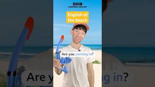 🏖️ English at the beach #english #shorts