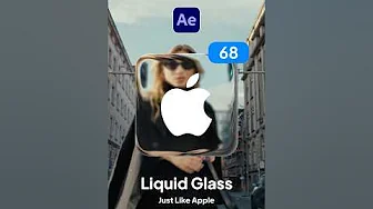 Create Easy Liquid Apple Glass Motion Graphics in After Effects