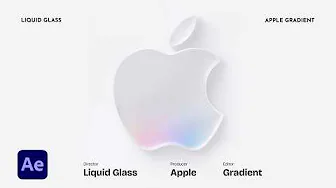 Create Hyper Glass Motion Graphics Like Apple in After Effects