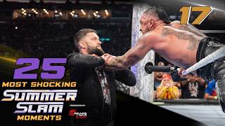 Finn Bálor double-crosses Damian Priest: 25 Most Shocking SummerSlam Moments