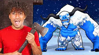 I Survived 99 Nights in The SNOW BIOME...