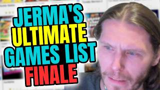 Jerma's Ultimate Game List Finale!