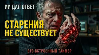 ИИ ДАЛ ОТВЕТ: СТАРЕНИЯ НЕ СУЩЕСТВУЕТ. Жуткая правда о встроенном таймере смерти.