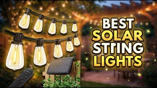 Best Solar String Lights 2026: Top 8 Outdoor Solar Lights for Patio, Garden & Yard