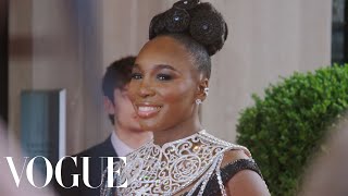 Venus Williams Gets Ready for the Met Gala | Vogue