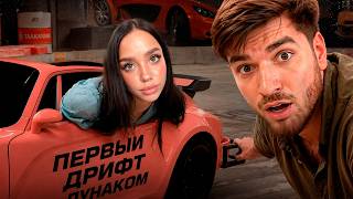 ПЕРВЫЙ ДРИФТ ЛУНАКОМ на КАРТИНГЕ ЧУТЬ не ЗАКОНЧИЛСЯ...  !😱| РАВШАН и ЛУНАКОМ на СВИДАНИИ !