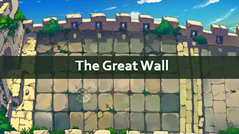 Plants vs. Zombies: Replanted [PC] Secret Level China - The Great Wall [Version 1.4]