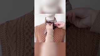 КАК правильно и красива завязать ШАРФ!